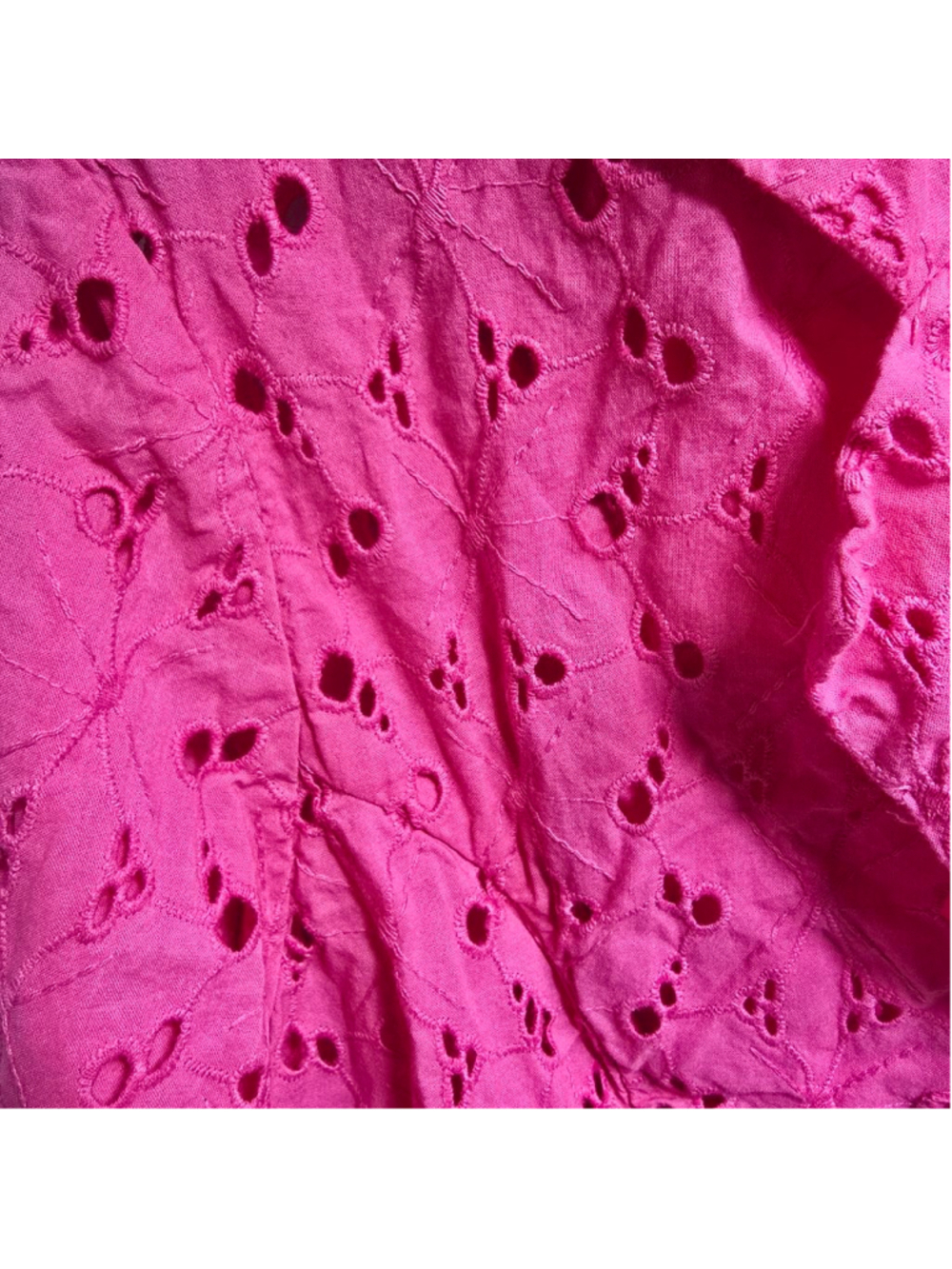 Women's BFA Classics Pink Eyelet Blazer M - Picture 5 of 9